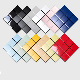 Nordic Style Solid Color Ceramic Mosaic Tiles Modern Simple Kitchen Bathroom Wall Tiles
