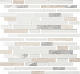 White Strip America Design Glass Mosaic Tile manufacturer