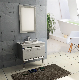  Luxury Stainless Steel Mosaic Floor Storage Metal Bathroom Mirrored Cabinet